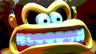 DONKEY KONG VERY ANGRY IN NEW DK GAME