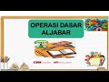 Kuis Operasi Dasar Aljabar
