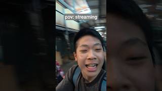 this is what streaming is like...