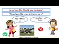 Activities and Invitations in Lessons