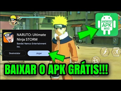 NARUTO STORM MOBILE TEM APK? VEJA O VÍDEO!