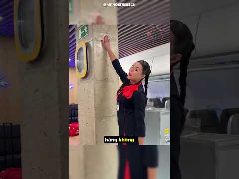 Bài kiểm tra quan trọng cho tiếp viên hàng không