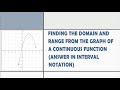 Graphing Concepts and Interval Notation