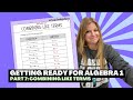 Combining Like Terms and Simplifying Expressions