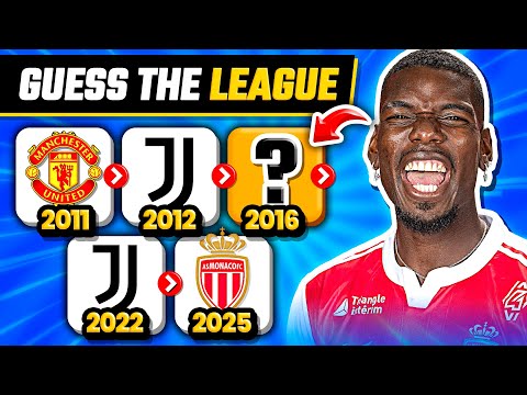 GUESS THE LEAGUE BY THEIR TRANSFERS | QUIZ FOOTBALL TRIVIA 2025