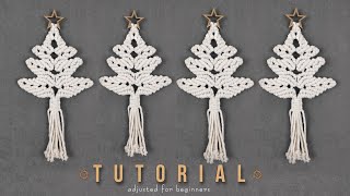 Macrame Christmas Tree Tutorial