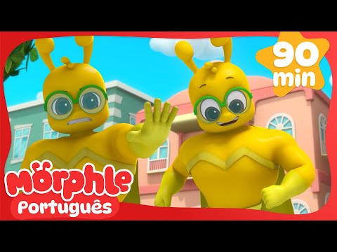 Morphle no Esconde-Esconde 🕵️‍♂️🏠 | Maratona do Morphle! | Desenhos Animados Infantis em Português