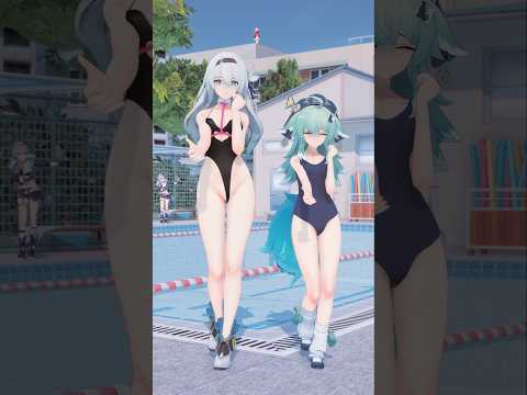 [Honkai Star Rail] 일요일 여름 | Firefly, Huohuo-chan [MMD]