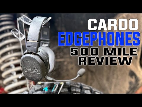 Cardo Edgephones Review  - Best ATV Intercom - Cardo Packtalk Edge 500 Mile Review