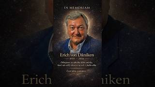 Vzpomínka na Ericha von Dänikena - Legendu Záhadologie #zahady #scifi