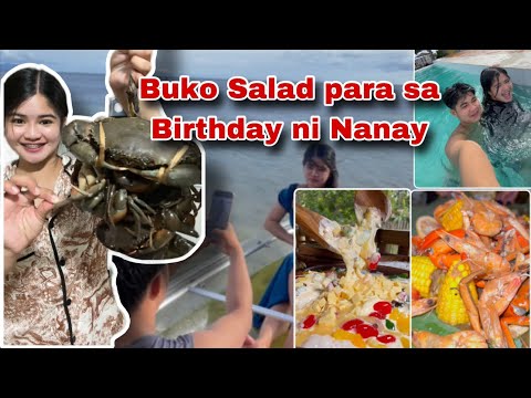 Gumawa ako ng Buko Salad dahil Birthday ni Nanay | Ka Mangyan Vlogs