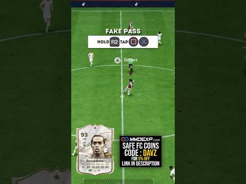 Scoring a KICK OFF Goal with RONALDINHO