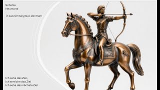 Neumond in Schütze 20.12.2025 am gal, Zentrum - Horoskop und Energien (vorab für MItglieder)