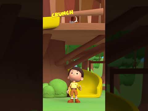 ¡Broma del plátano crujiente! 🍌😝 | Leo, El Explorador | Animación #shorts