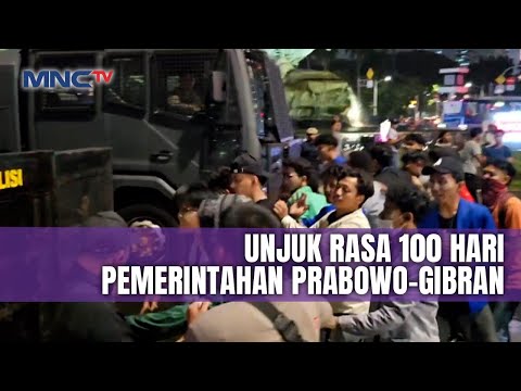 Unjuk Rasa 100 Hari Pemerintahan Prabowo-Gibran Berujung Ricuh | LIP | 31/01