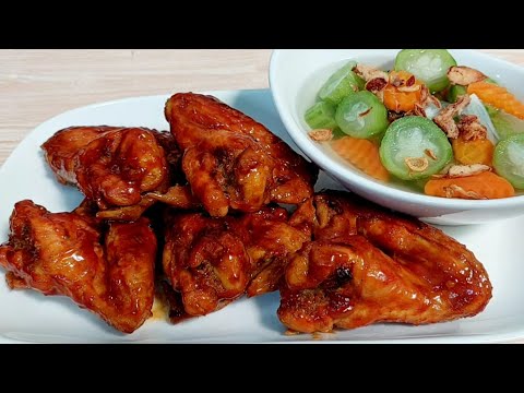 Dijamin Enak!! Pakai bumbu instan,, anti ribet wajib dicoba AYAM BAKAR & SAYUR OYONG