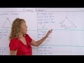 Triangle Construction and Properties