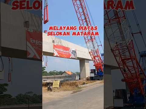 TOL JOGJA BAWEN MELAYANG DIATAS SELOKAN MATARAM #toljogjabawen #selokanmataram #yogyakarta