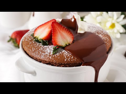 Rich Chocolate Soufflé | No Flour