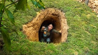 Building My Dream Underground Survival Shelter from Scratch