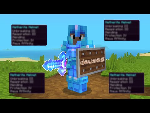 armadura dos deuses - Cabeções Hardcore Minecraft Bedrock #13