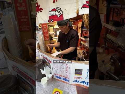 Eating at Japan’s smallest Takoyaki stand