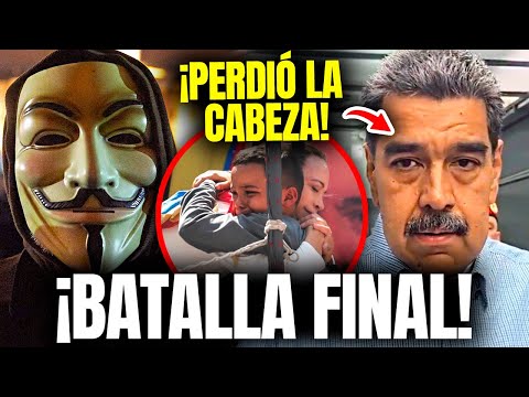 ANONYMOUS Y VENEZUELA PONEN FIN A NICOLAS MADURO Y SU DICTADURA!!! ✊🇻🇪
