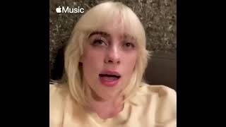 Billie reacts to “Happier Than Ever” becoming the most pre-added album on Apple Music