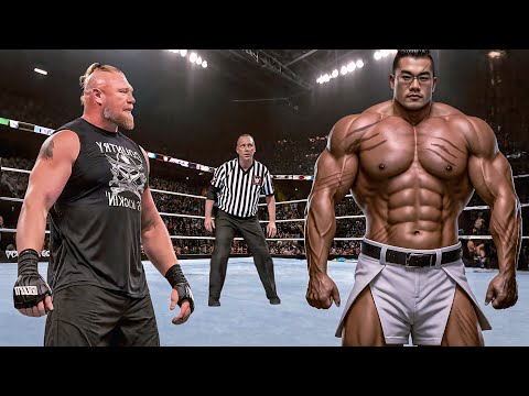 Full Match - Brock Lesnar vs Kaoru Hanayama - Iron Man Match 2025 | WWE2K Jan 11, 2025