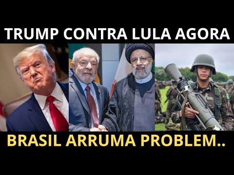 DEUS NOS AJUDE! LULA FALA O QUE NÃO DEVIA A DONALD TRUMP SOBRE IRÃ x ISRAEL
