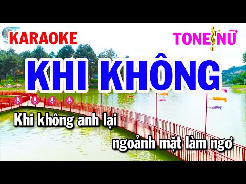 Karaoke Khi Không Tone Nữ Nhạc Rumba Trữ Tình