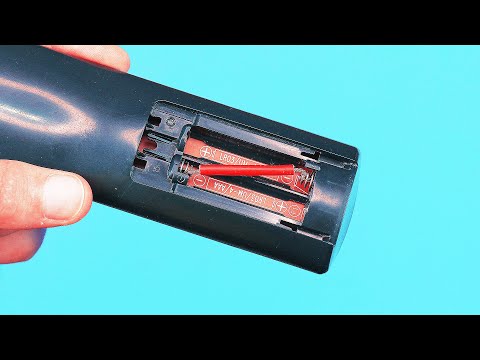 ¡Los electricistas llevan años ocultándolo! Dile adiós a las pilas | Control remoto del televisor