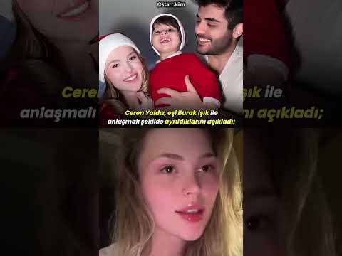 Ceren Yaldız eşinden boşandi.#cerenyaldız #haber #ytshorts #trending