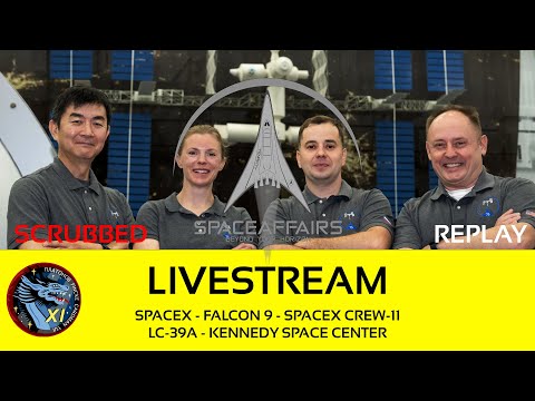 SCRUBBED - NASA/SpaceX - Falcon 9 - SpaceX Crew-11 - LC-39A - Kennedy Space Center - July 31, 2025