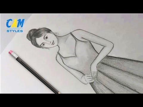 Simple drawings step by step | Pencil drawing lessons ...