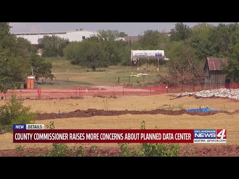 YouTube video thumbnail: County Commissioner Raises More Concerns About Planned Data Center