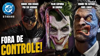 UMA BOA IDEIA! DCU NOVIDADES - NOVO FILME CAPANGA do CORINGA e THE BATMAN RUMORES FALSOS