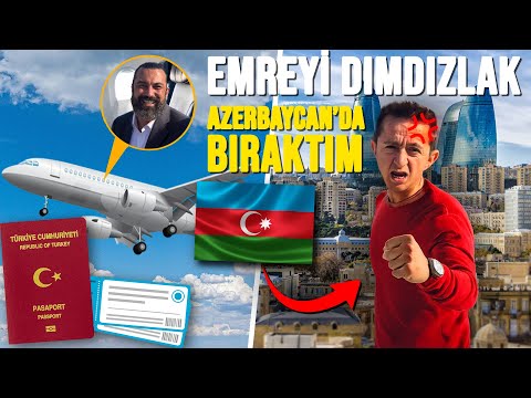 EMRE GÜL'Ü AZERBAYCAN'DA DIMDIZLAK BIRAKTIM @emregull @yucelbattal @sinanpoyraz80