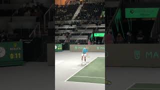 Alexander Bublik Serve | Slow Motion