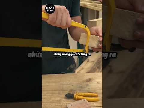 Chế tạo chiếc cưa máy mini bằng chiếc máy khoan và 1 chiếc bulong chế #shorts