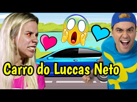 LUCCAS NETO FAZ TOUR NO SEU CARRO COM A JESSI! (Carrão incrível)