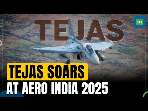 Indian Air Force’s Tejas shows its might at Aero India 2025 in Bengaluru skies