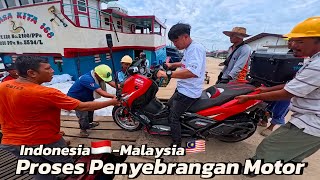 Akhirnya Nyebrang Indo🇮🇩-Malay🇲🇾‼️Begini Cara dan Biayanya | Duo Xmax 300cc