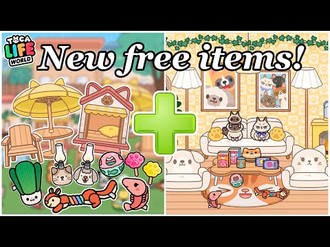 New Free Pet Items!😻🐶🐾 || Toca Life World🌎