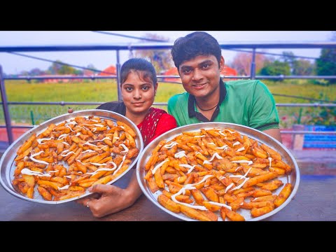 Bahubali Chili French Fries Thai Recipe | Brother & Sister Cooking Show | Yummy French Fries Cooking