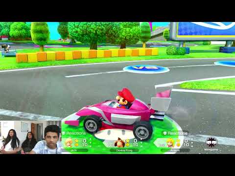 MARIOPARTY JAMBOREE (5) MARIOKART MAP! INSANE BETRAYAL STAR ROBBERY!!!
