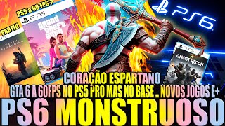 PS6 MONSTRUOSO! GTA 6 Confirmado a 60 FPS, Novo Ghost Recon + VENCEDOR do Sorteio GRÁTIS!