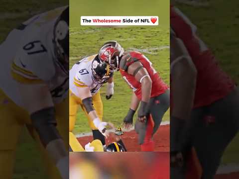 These Wholesome NFL Moments Went Unnoticed❤️😔 #nfl #shorts