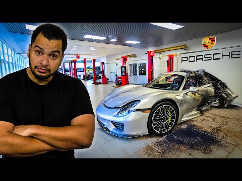 Here's How Much $$$ Porsche Charged Me To Rebuild My Burnt $2,000,000 918 Spyder