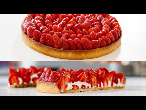 Classic Strawberry Tart – Easy Steps – Bruno Albouze